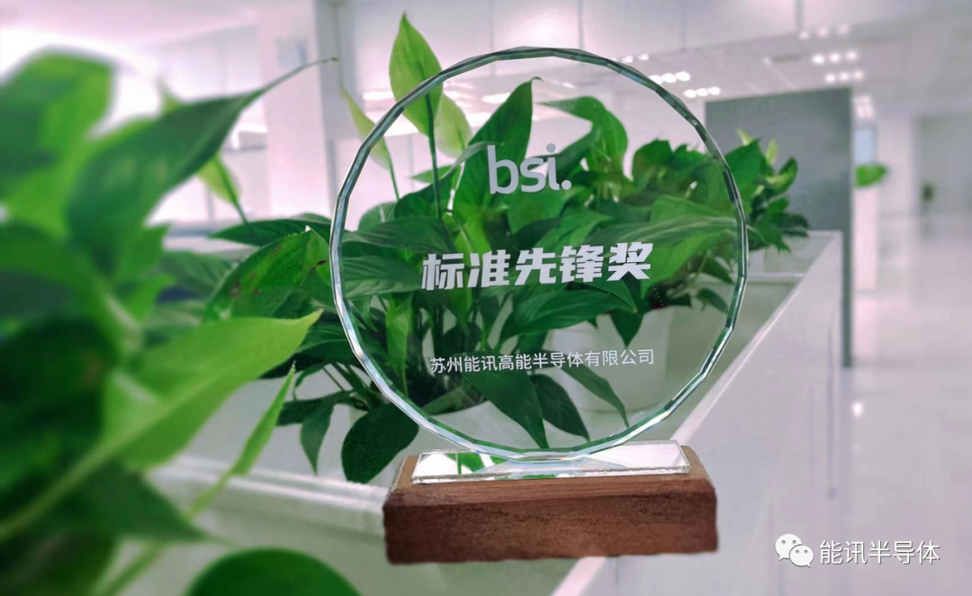 新聞快訊丨能訊半導(dǎo)體榮獲“BSI標(biāo)準(zhǔn)先鋒獎(jiǎng)”